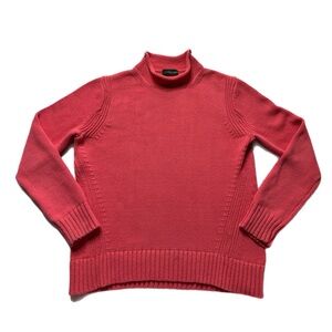 J. Crew Red Turtleneck Sweater